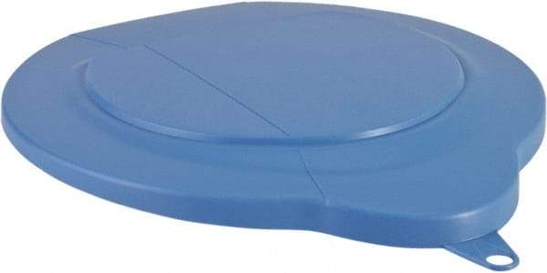 Vikan - 1.5 Gal Polypropylene Pail Lid - Blue, For Use with 5690 - Eagle Tool & Supply