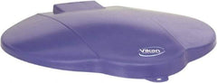 Vikan - 3 Gal Polypropylene Pail Lid - Purple, For Use with 5693 - Eagle Tool & Supply