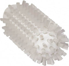 Vikan - 2" Diam Polyester Tube Brush - 5-3/4" OAL, 5-1/4" Head Length, Polypropylene Handle - Eagle Tool & Supply