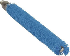 Vikan - 1/2" Diam Polyester Tube Brush - 6-1/4" OAL, 6-1/2" Head Length, Stainless Steel Handle - Eagle Tool & Supply