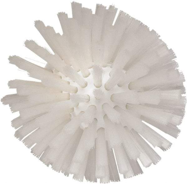 Vikan - 5" Diam Polyester Tube Brush - 4-1/2" OAL, 2-7/8" Head Length, Polypropylene Handle - Eagle Tool & Supply