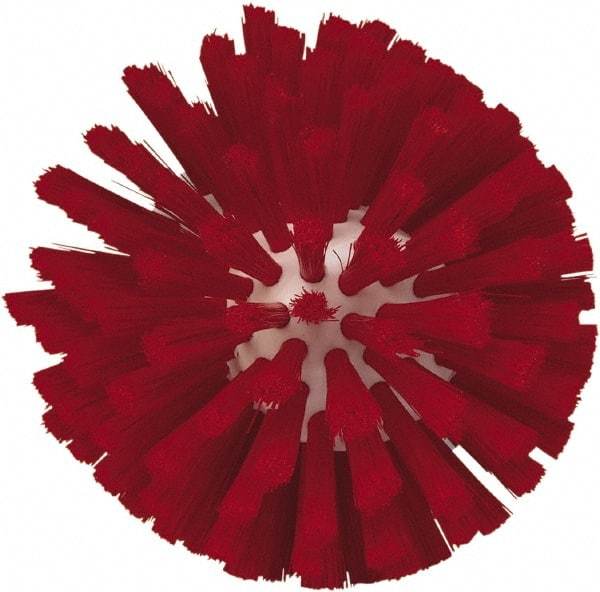 Vikan - 5" Diam Polyester Tube Brush - 4-1/2" OAL, 2-7/8" Head Length, Polypropylene Handle - Eagle Tool & Supply