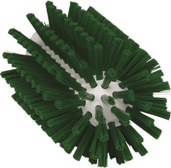 Vikan - 3" Diam Polyester Tube Brush - 6" OAL, 5-1/4" Head Length, Polypropylene Handle - Eagle Tool & Supply