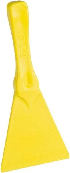 Remco - Stiff Polypropylene Straight Scraper - 4.4" Blade Width - Eagle Tool & Supply