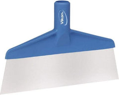 Remco - Stiff Stainless Steel Straight Scraper - 10-1/4" Blade Width - Eagle Tool & Supply
