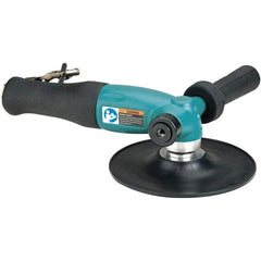 Dynabrade - 7" Max Disc, 6,000 RPM, Pneumatic Handheld Disc Sander - 26 CFM, 1/4" Inlet, 1.3 hp, 90 psi - Eagle Tool & Supply