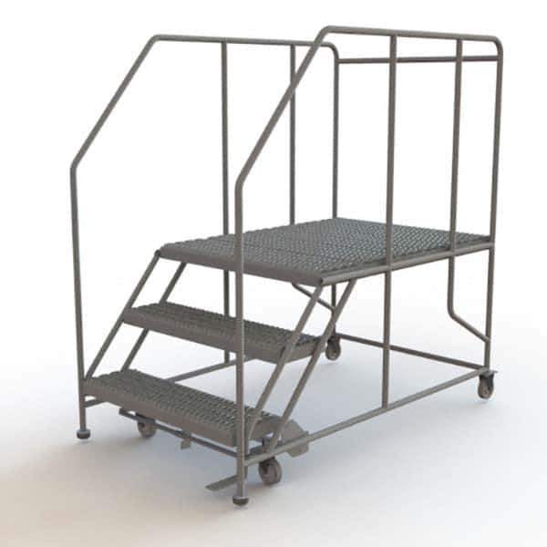 TRI-ARC - Rolling & Wall Mounted Ladders & Platforms Type: Rolling Work Platform Style: Steel Work Platform - Eagle Tool & Supply