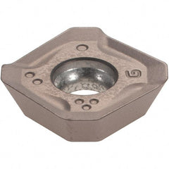 Sumitomo - SEET13T3 G Grade ACM300 Carbide Milling Insert - 0.19" Thick, 1/2" Inscribed Circle - Eagle Tool & Supply