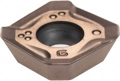 Sumitomo - SEET13T3 G Grade ACP200 Carbide Milling Insert - 0.19" Thick, 1/2" Inscribed Circle - Eagle Tool & Supply