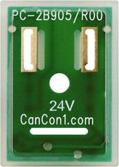 Canfield Connector - Solenoid Valve Interposed Lighted Wafer Indicator Light - Use with DIN Type Coil - Eagle Tool & Supply