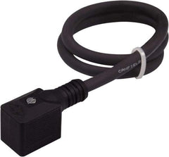 Canfield Connector - Solenoid Valve Connector/Gasket/Cord Assembly - Use with Solenoid Valves - Eagle Tool & Supply