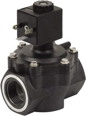 Spartan Scientific - 3/4" NPT Port, 2 Way, 2 Position, Composite Solenoid Valve - Normally Closed, Viton Seal - Eagle Tool & Supply