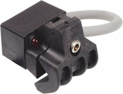Canfield Connector - Air Cylinder Reed Switch, MOV, LED, 2 Wire - For 2 to 6" Air Cylinders, Use with Tie-Rod Cylinders - Eagle Tool & Supply