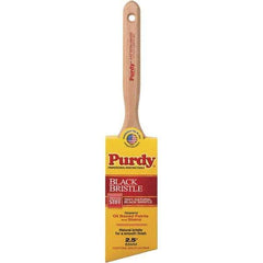 Purdy - 2-1/2" Angled Hog Trim Brush - Wood Fluted Handle - Eagle Tool & Supply