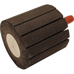 Dynabrade - 2" Wide x 2" Diam, Expander Wheel Spiral Band Drum - 1/4" Shank Diam, 7,500 RPM - Eagle Tool & Supply