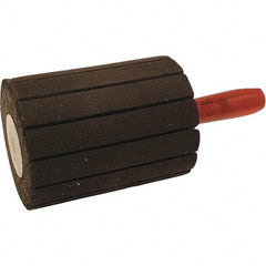 Dynabrade - 2" Wide x 1-1/2" Diam, Expander Wheel Spiral Band Drum - 1/4" Shank Diam, 10,000 RPM - Eagle Tool & Supply