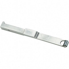 Dynabrade - 3/8" Wide Contact Wheel Assembly Arm - 72" Belt Length x 1/2" Belt Width, Steel - Eagle Tool & Supply