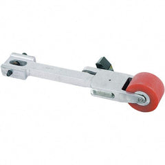 Dynabrade - 1-1/4" Wide Contact Arm - 72" Belt Length x 1-1/4" Belt Width, Urethane, 70" Contact Wheel Diam - Eagle Tool & Supply