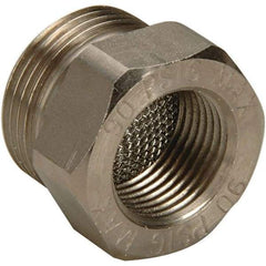 Dynabrade - Air Right-Angle Sander Inlet Bushing - Use with 52655, Includes (2) Screens - Eagle Tool & Supply