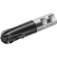 Walter - 20mm Cut Diam, 25mm Max Depth of Cut, 20mm Shank Diam, 110mm OAL, Indexable Ball Nose End Mill - 28,600 Max RPM - Eagle Tool & Supply