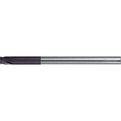Walter-Prototyp - 8mm, 4 Flute, Solid Carbide, 0.5mm End Mill - 4.724" OAL, 30° Helix, Right Hand Flute, 40mm LOC, Right Hand Cut - Eagle Tool & Supply