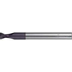 Walter-Prototyp - 10mm, 2 Flute, Solid Carbide, 1mm End Mill - 3-15/16" OAL, 30° Helix, Right Hand Flute, 35mm LOC, Right Hand Cut - Eagle Tool & Supply