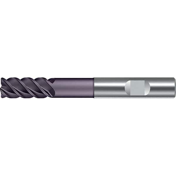 Walter-Prototyp - 12mm, 4 Flute, Solid Carbide, 1mm End Mill - 3-15/16" OAL, 50° Helix, Right Hand Flute, 53mm LOC, Right Hand Cut - Eagle Tool & Supply