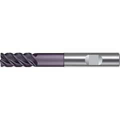 Walter-Prototyp - 12mm, 4 Flute, Solid Carbide, 1mm End Mill - 3-15/16" OAL, 50° Helix, Right Hand Flute, 53mm LOC, Right Hand Cut - Eagle Tool & Supply