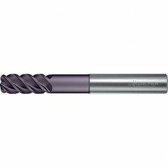 Walter-Prototyp - 16mm, 4 Flute, Solid Carbide, 2mm End Mill - 4.528" OAL, 50° Helix, Right Hand Flute, 65mm LOC, Right Hand Cut - Eagle Tool & Supply