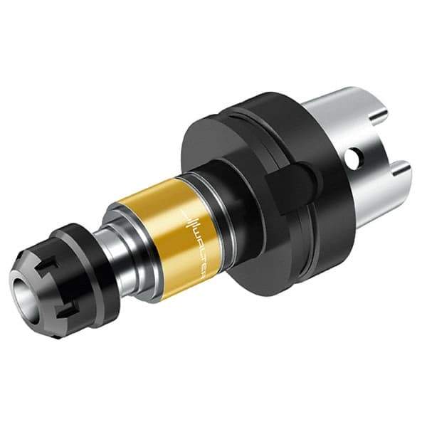 Walter - HSK100A Taper Shank, Collet Chuck - 183.9mm OAL - Exact Industrial Supply