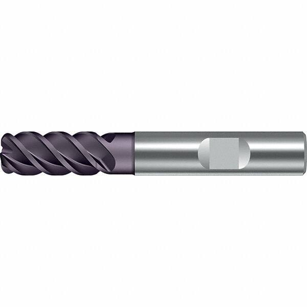 Walter-Prototyp - 8mm, 4 Flute, Solid Carbide, 2mm End Mill - 2.48" OAL, 50° Helix, Right Hand Flute, 25mm LOC, Right Hand Cut - Eagle Tool & Supply