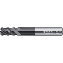 Walter-Prototyp - 15.88mm, 4 Flute, Solid Carbide, 0.762mm End Mill - 5" OAL, 50° Helix, Right Hand Flute, 76mm LOC, Right Hand Cut - Eagle Tool & Supply