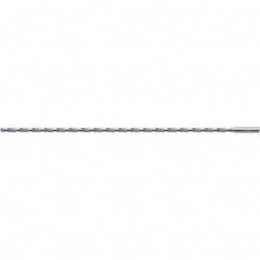 Walter-Titex - 8.5mm 130° 2-Flute Solid Carbide Extra Length Drill Bit - Eagle Tool & Supply