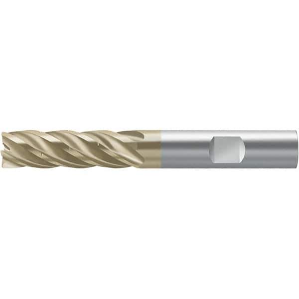 Walter-Prototyp - 8mm, 5 Flute, Solid Carbide, 0.4mm End Mill - 2.677" OAL, 35° Helix, Right Hand Flute, 25mm LOC, Right Hand Cut - Eagle Tool & Supply