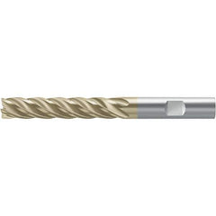 Walter-Prototyp - 8mm, 5 Flute, Solid Carbide, 0.4mm End Mill - 3.425" OAL, 35° Helix, Right Hand Flute, 41mm LOC, Right Hand Cut - Eagle Tool & Supply