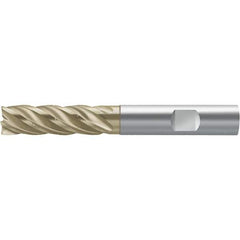 Walter-Prototyp - 8mm, 5 Flute, Solid Carbide, 0.4mm End Mill - 2.677" OAL, 35° Helix, Right Hand Flute, 30mm LOC, Right Hand Cut - Eagle Tool & Supply
