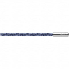 Walter-Titex - 5/16" 140° 2-Flute Solid Carbide Extra Length Drill Bit - Eagle Tool & Supply
