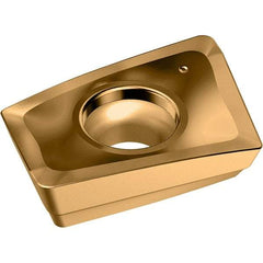 Walter - A57 Grade WKP35G Milling Insert - 2.58mm Thick, 6.1mm Inscribed Circle, 0.4mm Corner Radius - Eagle Tool & Supply
