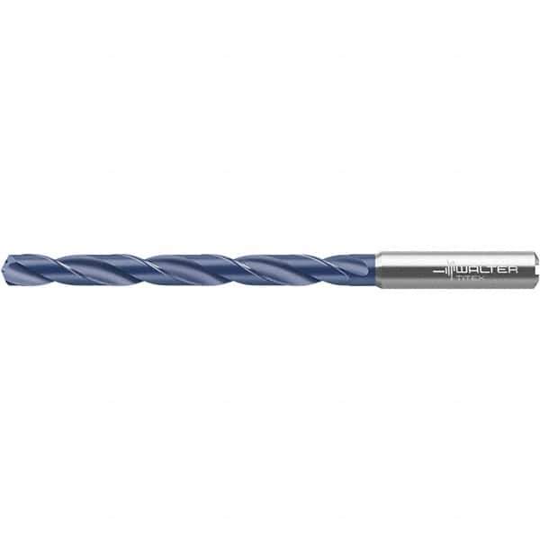Walter-Titex - 9.2mm 140° Solid Carbide Jobber Drill - TiNAl Finish, Right Hand Cut, 139mm OAL - Eagle Tool & Supply