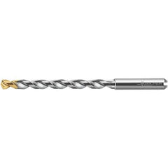 Walter-Titex - 6mm 130° Solid Carbide Jobber Drill - TiN Finish, Right Hand Cut, 101mm OAL - Eagle Tool & Supply