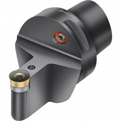 Walter - 0° Lead Angle, Indexable Turning Toolholder - 103mm OAL, Series PRDC-CAPTO-AUSSEN - Eagle Tool & Supply