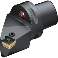 Walter - 0° Lead Angle, Indexable Turning Toolholder - 107.6mm OAL, Series PSKN-CAPTO-AUSSEN - Eagle Tool & Supply
