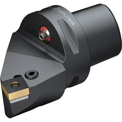 Walter - 75° Lead Angle, Indexable Turning Toolholder - 128mm OAL, Series PSRN-CAPTO-AUSSEN - Eagle Tool & Supply