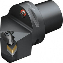 Walter - 138° Lead Angle, Indexable Turning Toolholder - 74mm OAL, Series DDUN-CAPTO-AUSSEN - Eagle Tool & Supply