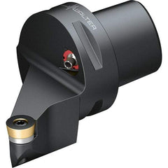 Walter - 0° Lead Angle, Indexable Turning Toolholder - 90mm OAL, Series SRSC-CAPTO-AUSSEN - Eagle Tool & Supply