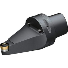 Walter - 0° Lead Angle, Indexable Turning Toolholder - 138mm OAL, Series SRDC-CAPTO-AUSSEN-45 - Eagle Tool & Supply