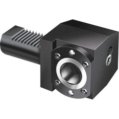 Walter - Right Hand Cut, Indexable Turning Toolholder - 163mm OAL, Series R/LC20 ABGEWINKELT-VDI - Eagle Tool & Supply