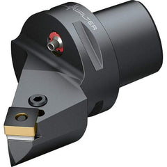 Walter - 45° Lead Angle, Indexable Turning Toolholder - 102.24mm OAL, Series PSSN-CAPTO-AUSSEN - Eagle Tool & Supply