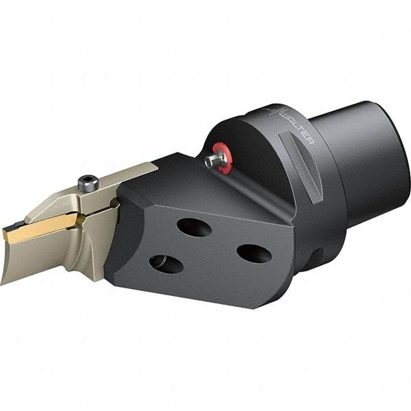 Walter - 0.827" Max Depth of Cut, Indexable Grooving Cutoff Toolholder - Series NCFE-GX24-CAPTO - Eagle Tool & Supply