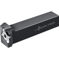 Walter - 6mm Max Depth of Cut, Indexable Grooving Tool Holder - 25.4mm Shank Height, 25.4mm Shank Width, 150mm OAL - Eagle Tool & Supply